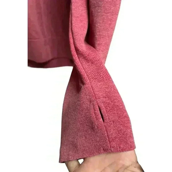 Zyia Active Women's Red Activewear Long Sleeve Shirt with Thumb Holes XL - Picture 5 of 8